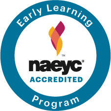 NAEYC Accredited Early Learning Program badge.